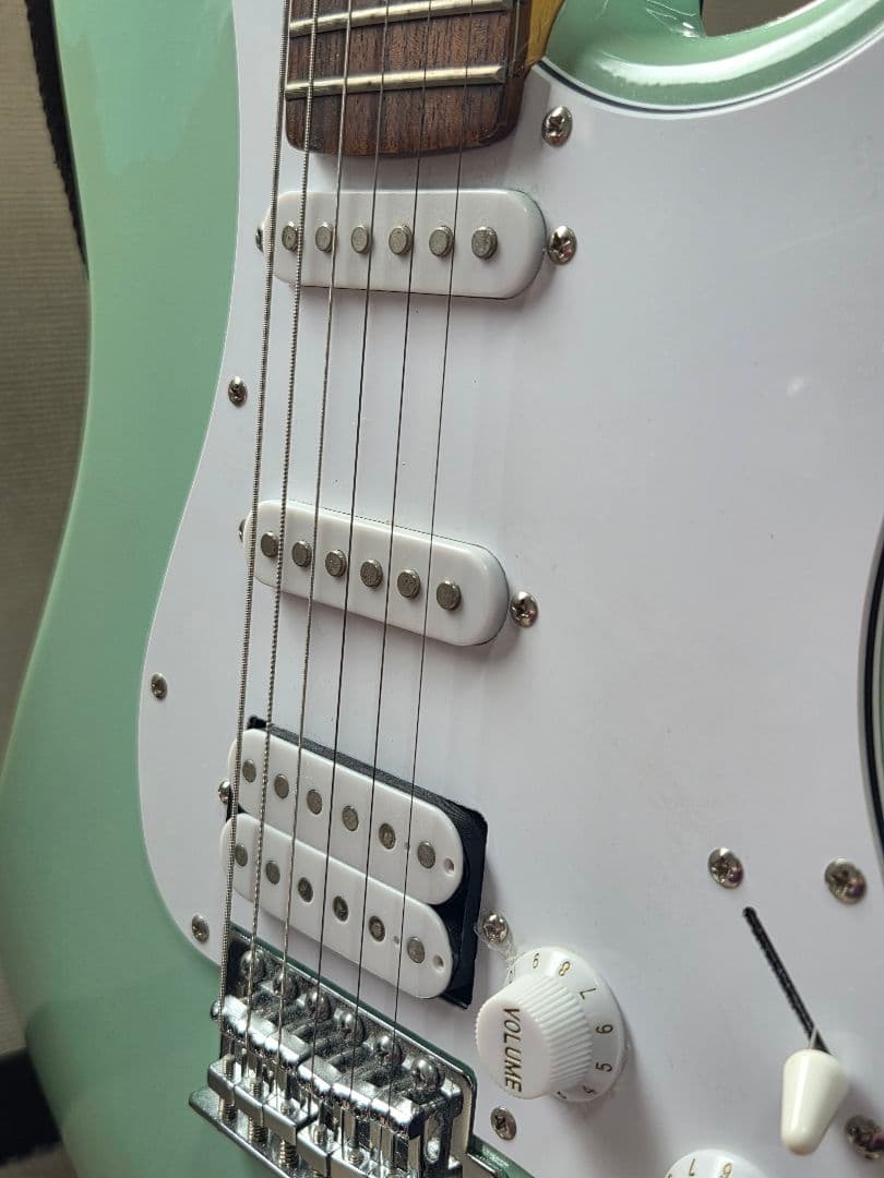 S.Galaner ストラトキャスター エレキギター ミントグリーン