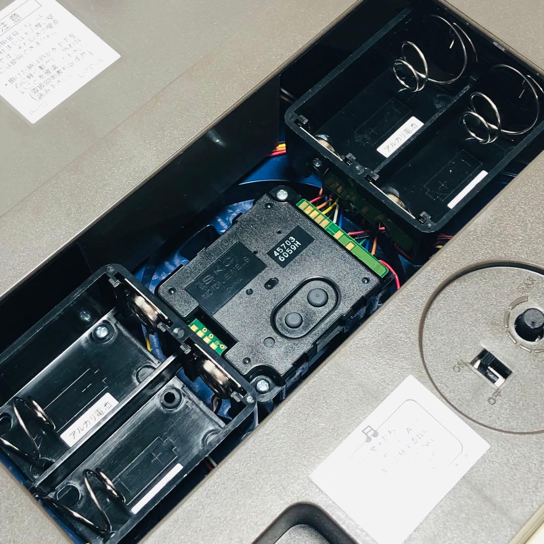 【極美品♪】SEIKO セイコー からくり電波掛け時計 RE555S 電波時計