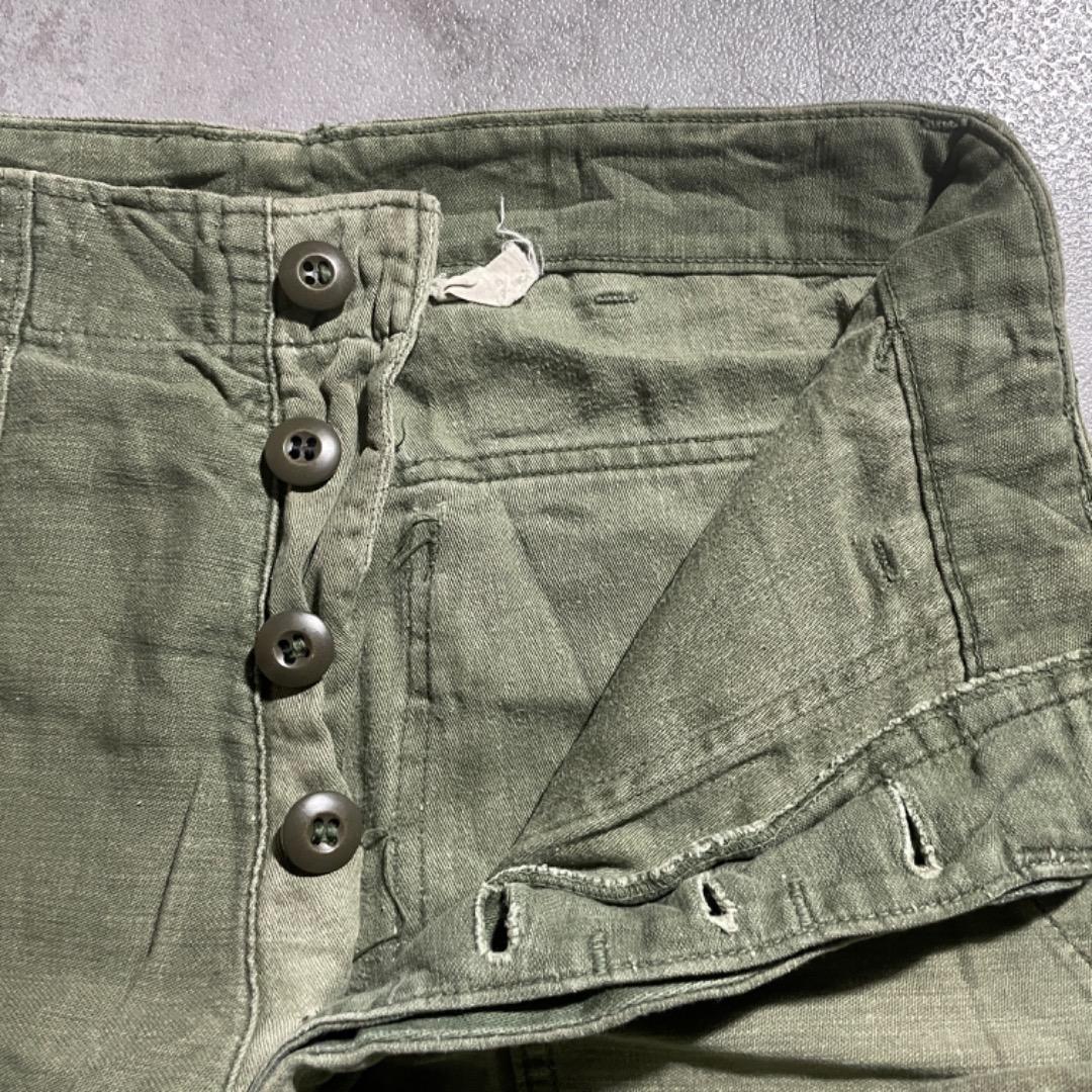 70s アメリカ軍 実物 0G107 baker pants 30×29
