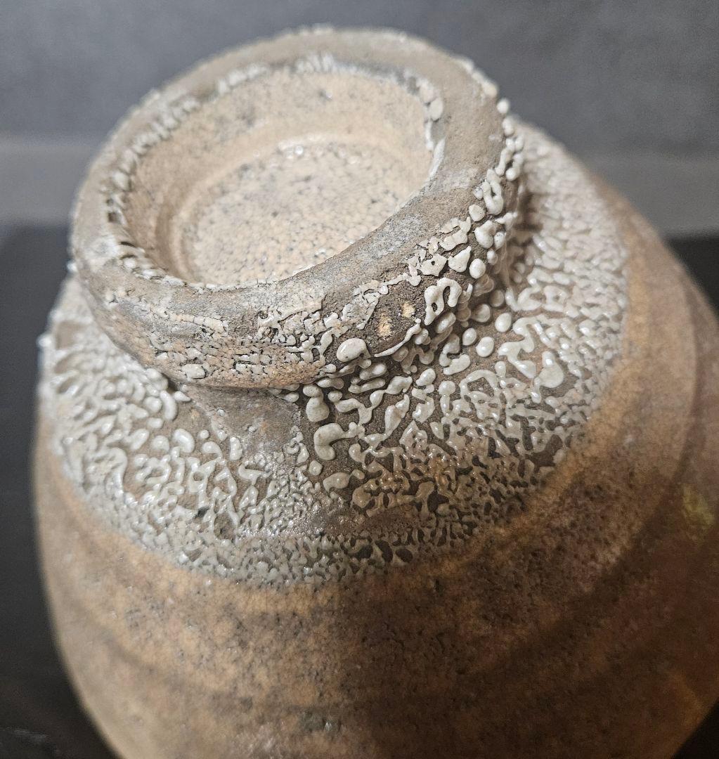 名品❗】李氏朝鮮時代 李朝期 井戸茶碗 高麗茶碗 梅花皮高台 古渡り