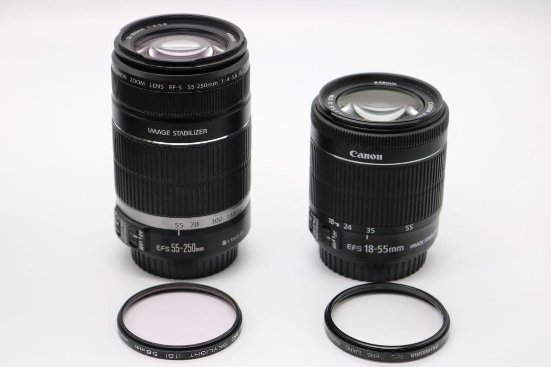 Canon EOS 70D ダブルレンズセット】 Wi-Fi搭載 安心保証あり