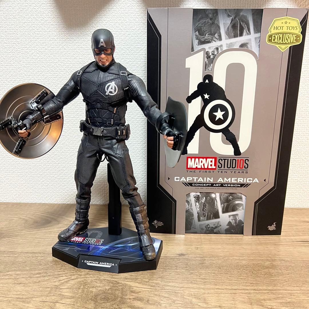 10周年 キャプテン・アメリカ コンセプト・アート版 ホットトイズ