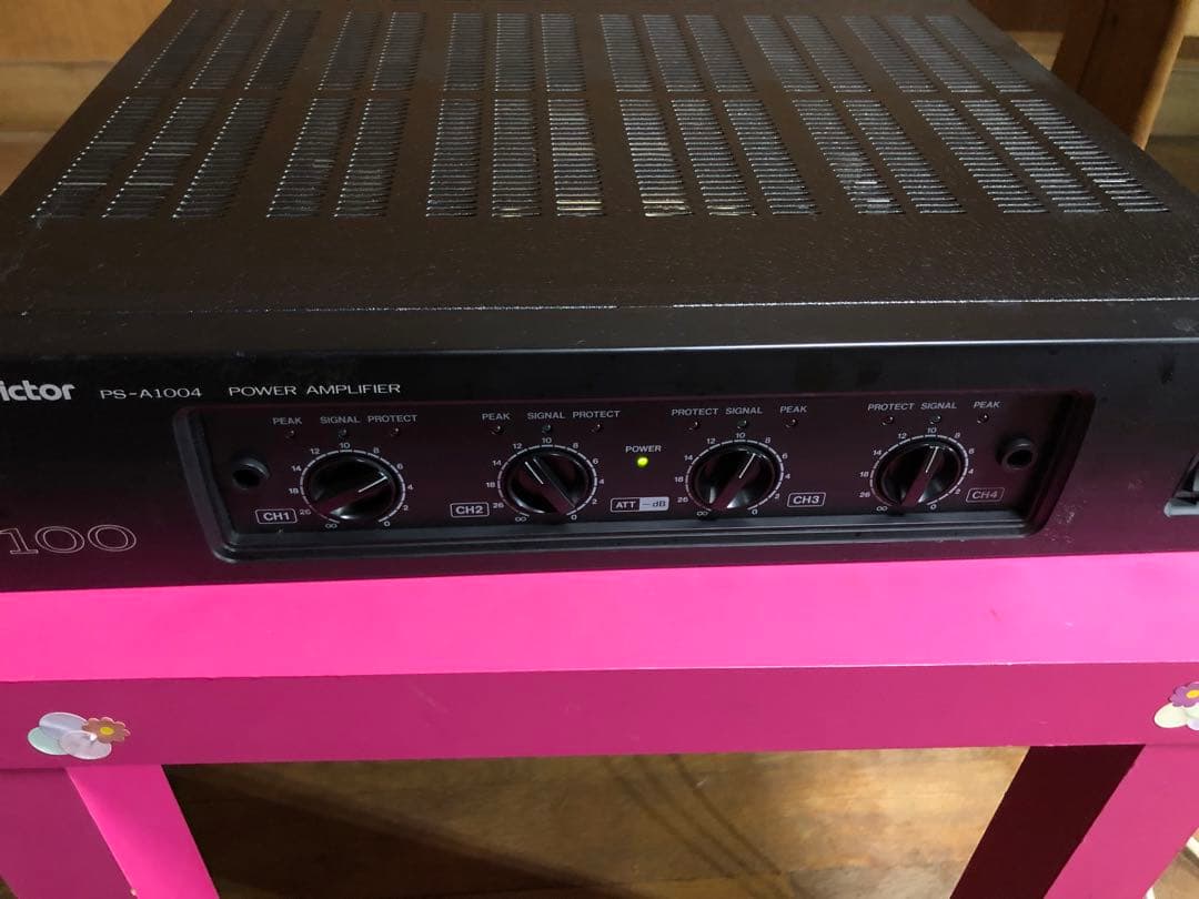 Victor PS-A1004 パワーアンプ 100V,300W