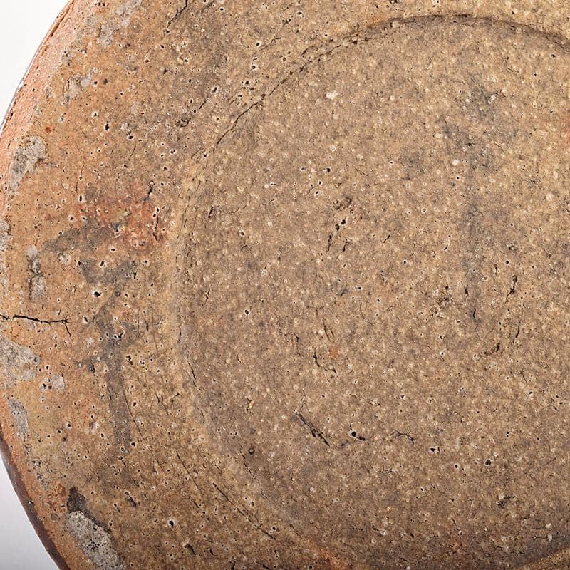 茶道具 古瀬戸 江戸初期 口禿手 一重口水指 澤田常安極め箱 M R7571