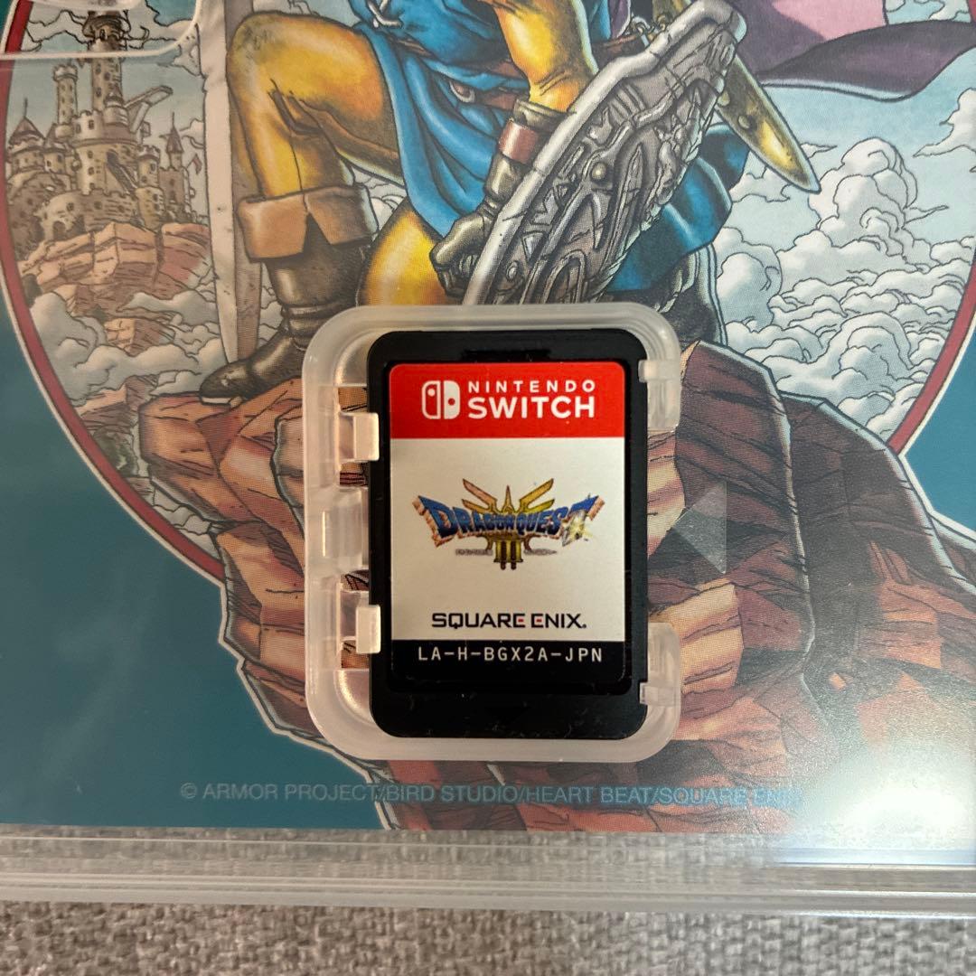 超美品　switch版　ドラクエ1&2 3とブック型収納ボックスとビンズロトの盾
