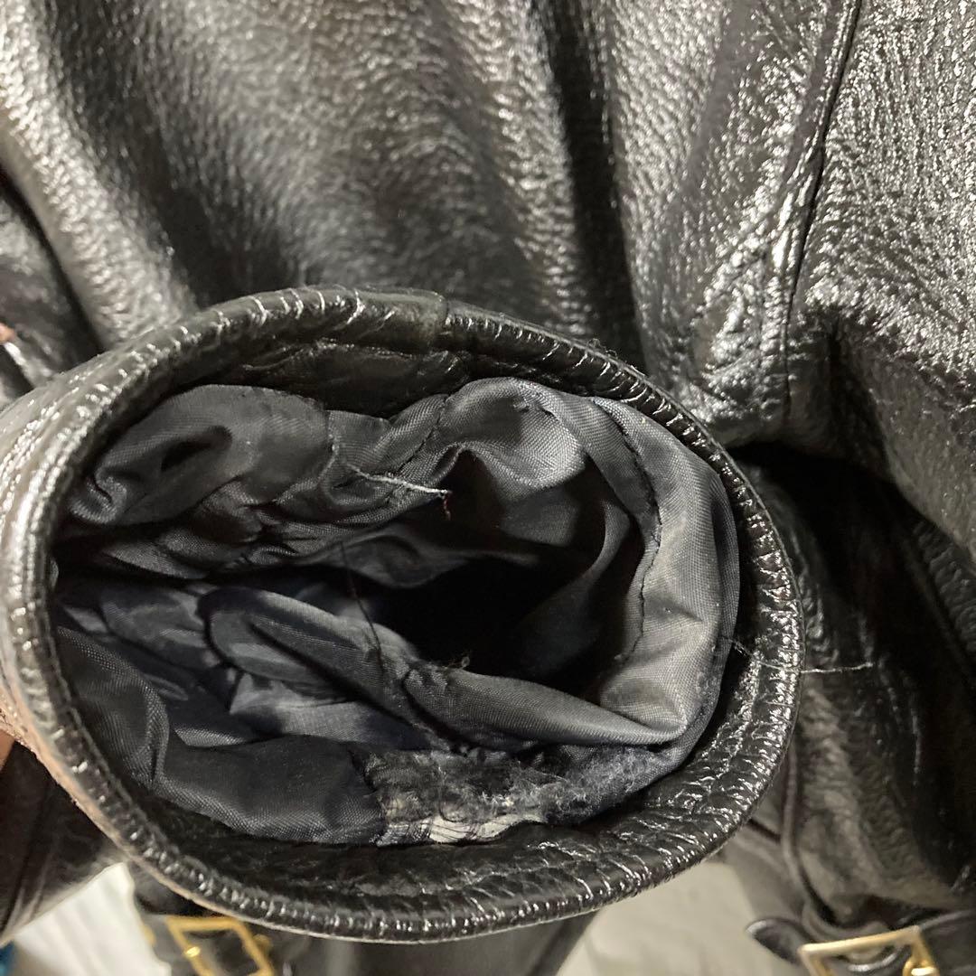 Schott ショット シングルライダース 42 ダークブラウン 681 - メルカリ