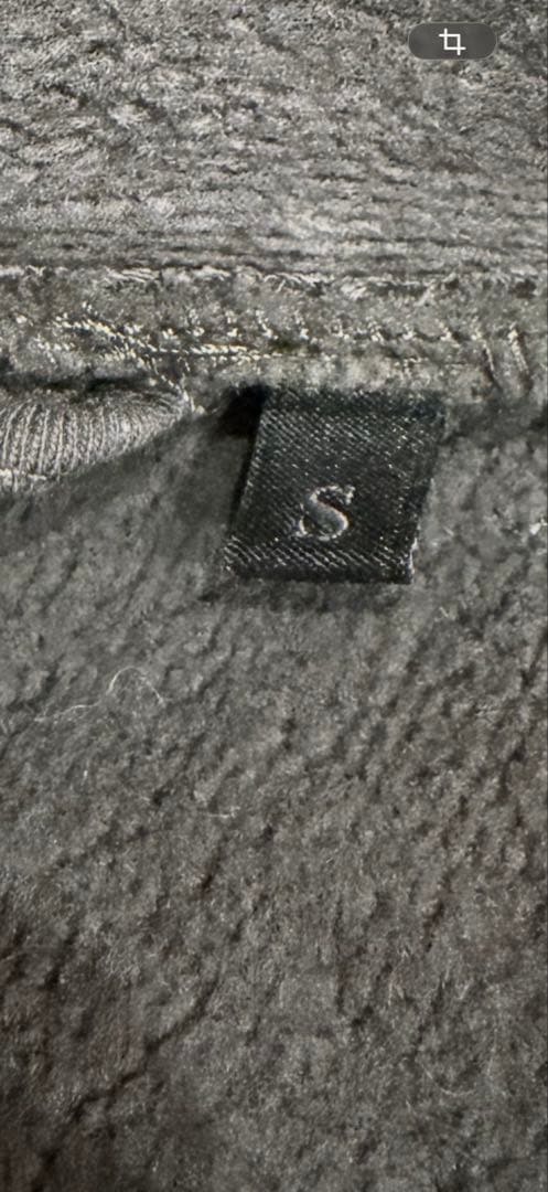 MONCLER モンクレール 総柄ロゴ パーカー S グレー