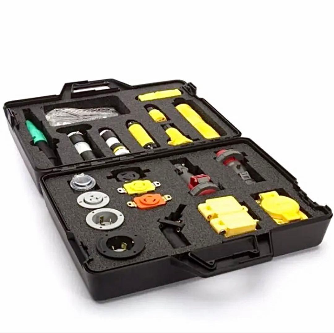 プラスチック製 収納ケース 3個セット② カナダ製 アタッシュケース 80年代