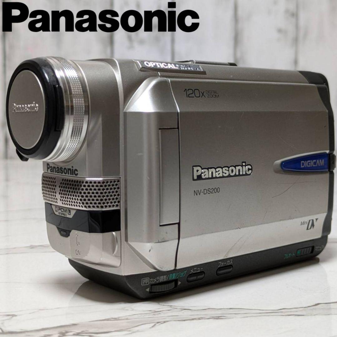 動作品パナソニックミニDVビデオカメラNV-DS200