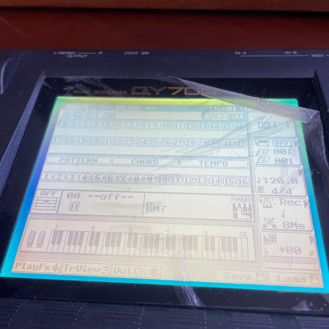 YAMAHA QY700 シーケンサー リズムマシン