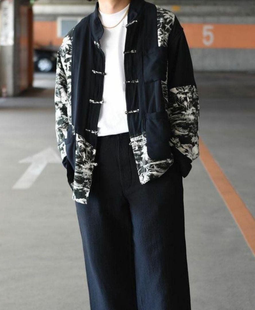 Porter Classic ALOHA CHINESE JACKET 黒 M