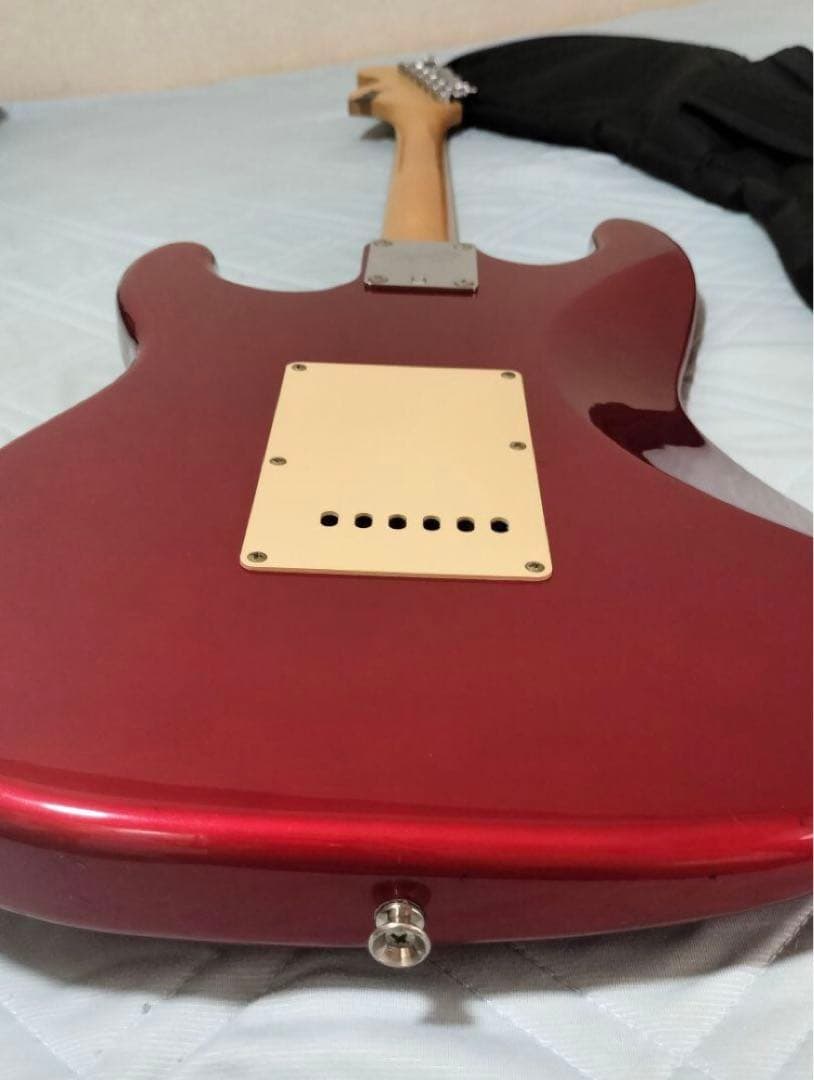 Squier ストラト 赤(CAR) affinity stratocaster