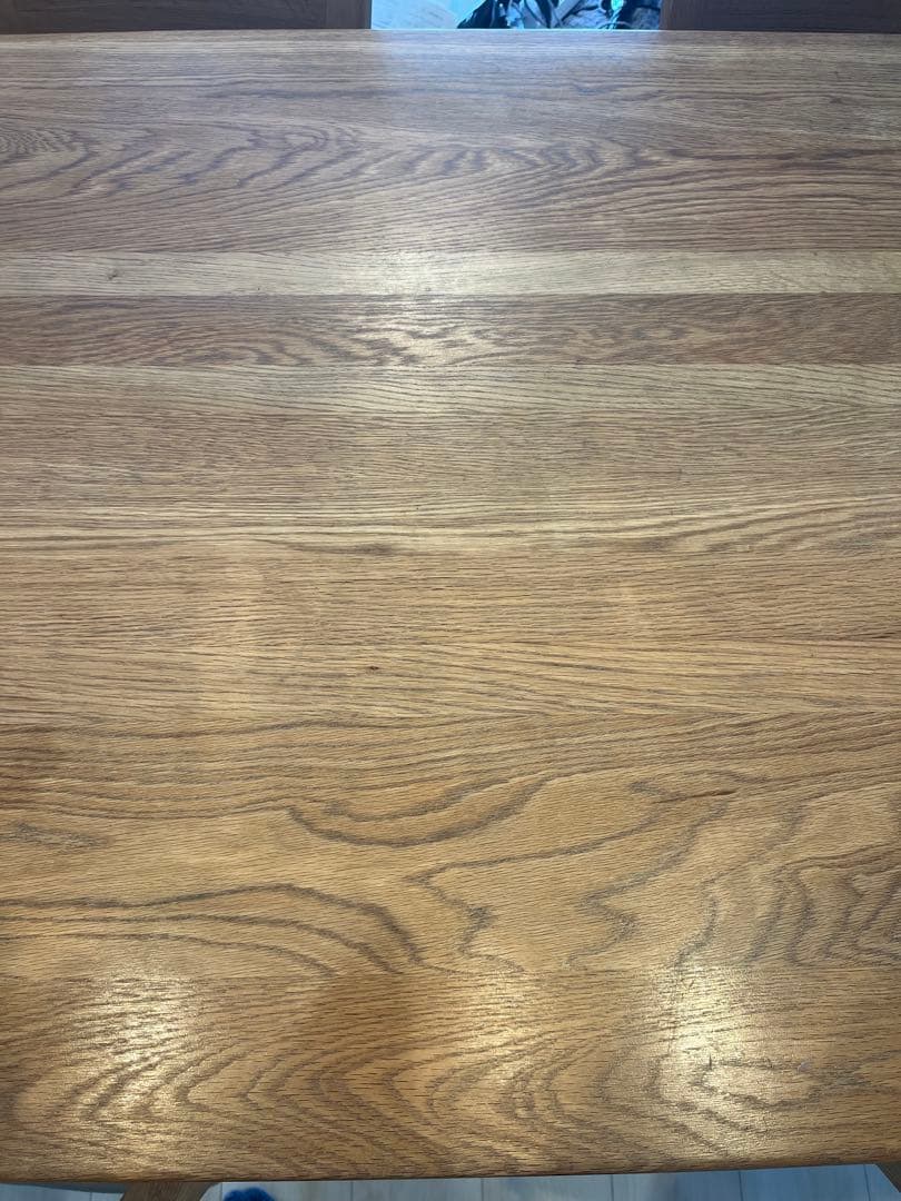 アクタス　ダイニングテーブル（椅子付きに変更）ナチュラルウッド