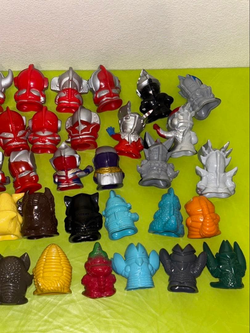 ウルトラマン　ソフビ　希少　レトロ　指人形