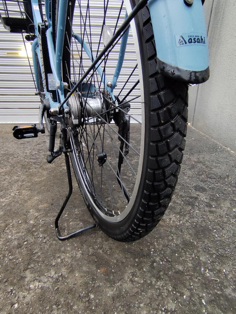 サイクルベースあさひ　エナシスＭe　水色　2024年製　美品