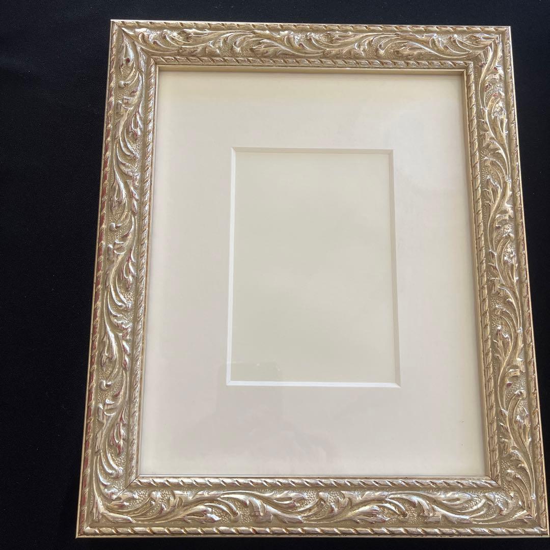 A 額縁 アンティーク調 シャビーシック？ 壁掛けインテリア