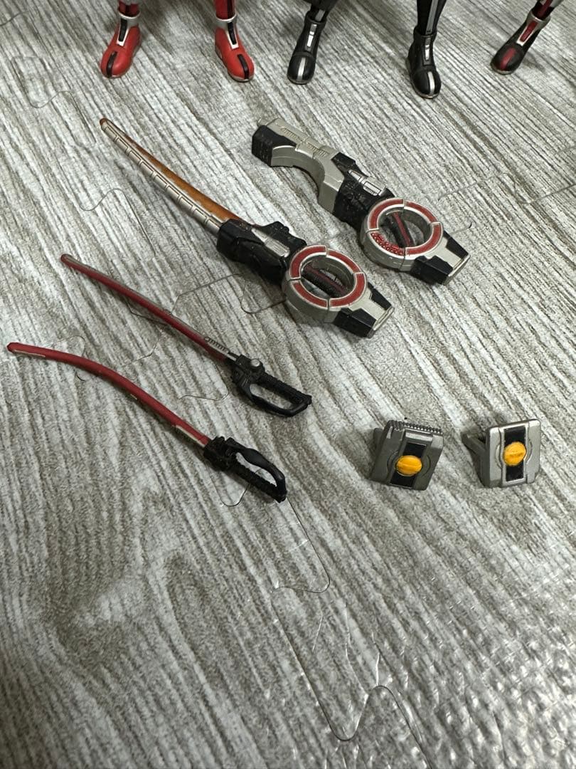 仮面ライダー555 可動フィギュア 4点セット オートバジン付