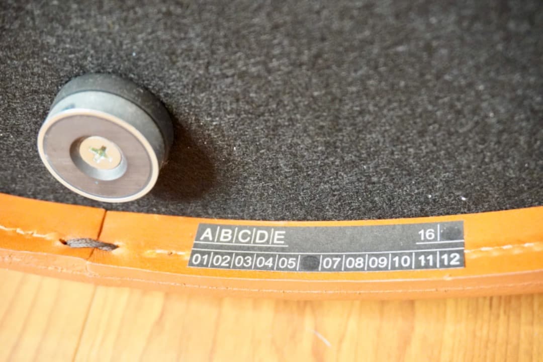 m*k様 ADNET MIRROR アドネミラー サーキュラー タンレザー