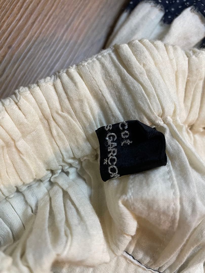 tricot COMME des GARÇONS コットン　スカート