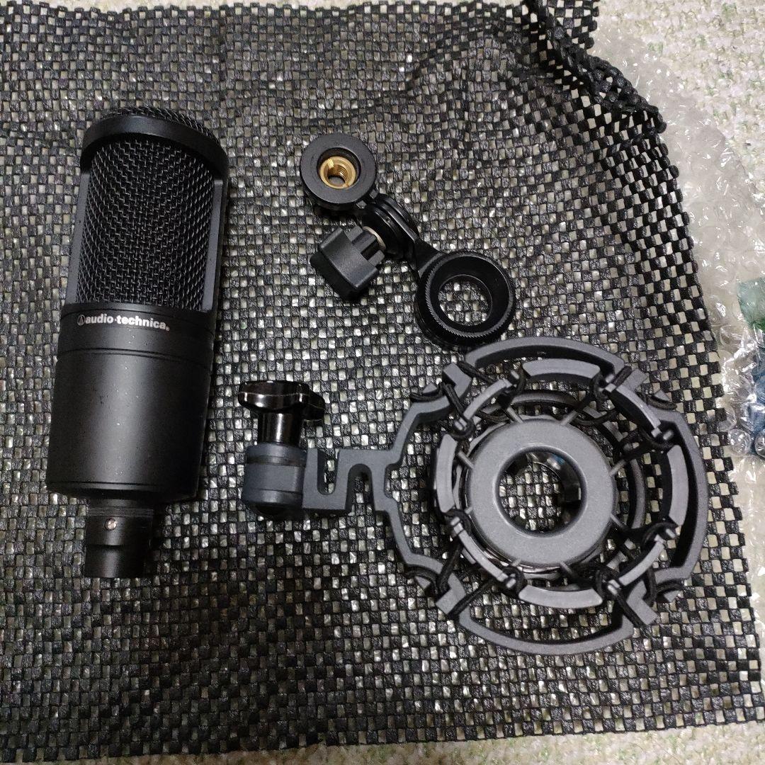 Audio-technica AT2020 ホルダー付き！ Amazon | audio-technica オーディオテクニカ AT2020(肉厚デスクアーム