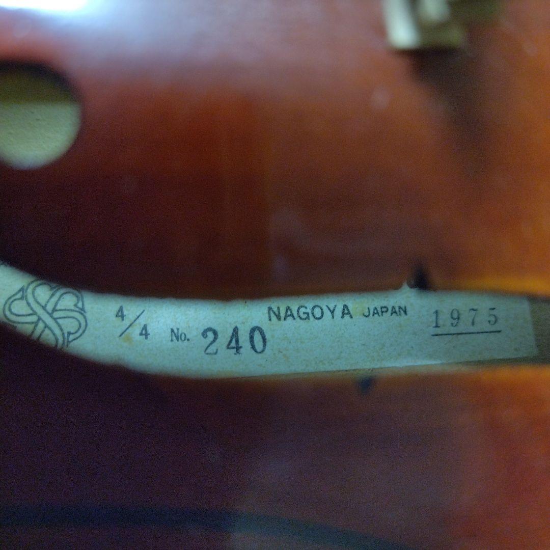 ♥大幅値引しました♥スズキバイオリン4/4NO．240弓ケースチューナー松脂付き