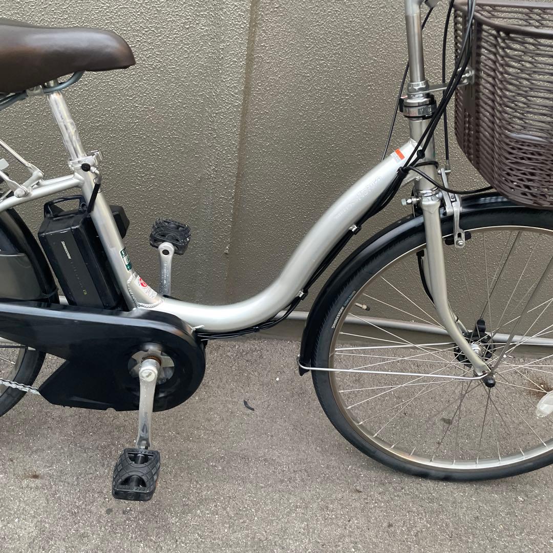 【8.7A h】ヤマハ電動アシスト自転車26インチ シルバー