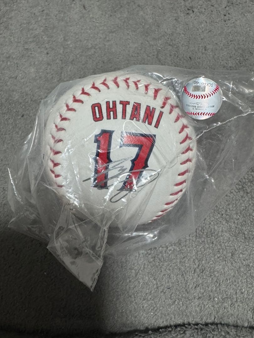 大谷翔平 2023年MVP 記念ボール 大谷翔平選手 2023年 MVP受賞記念 ベースボール 野球 硬球 MLB Shohei