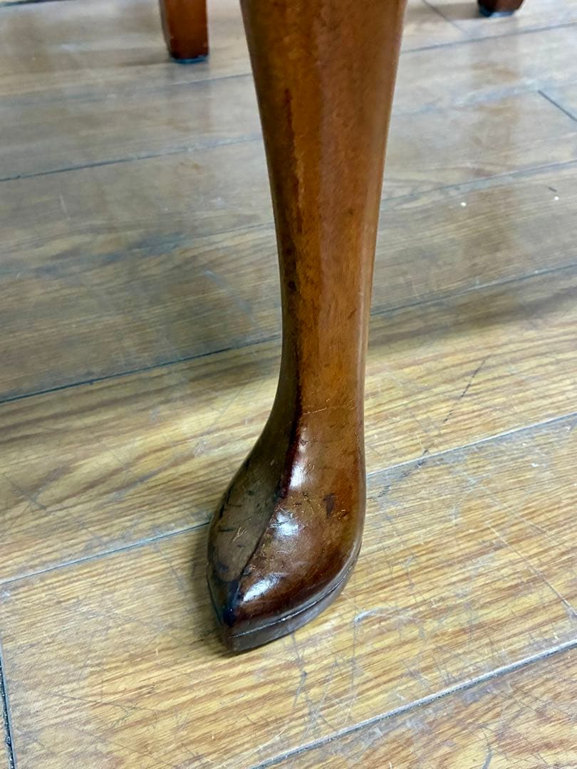 管445☆イギリス製☆Lloyd's Antiques☆クィーンアンチェアー - メルカリ