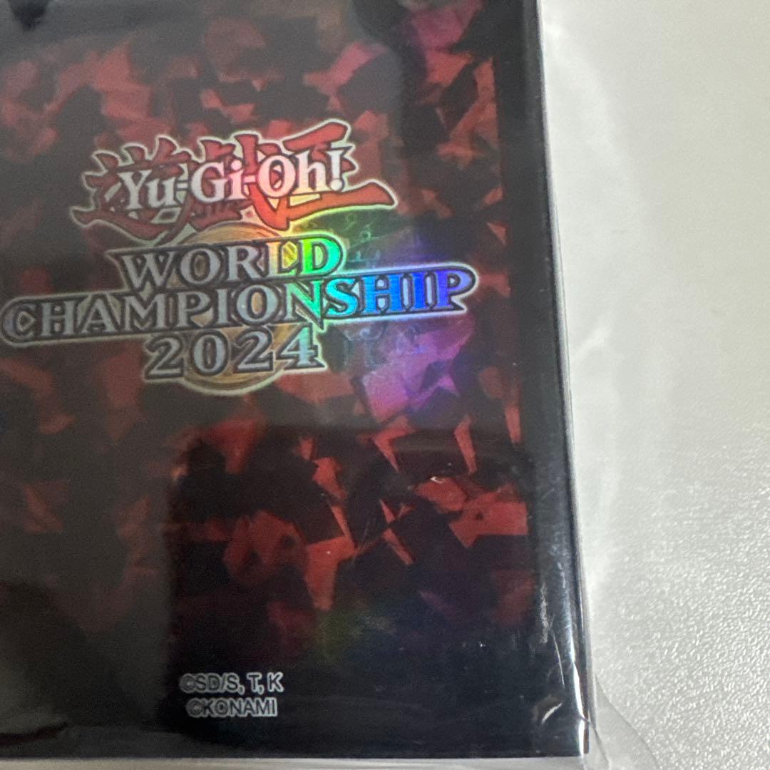 遊戯王 WCS2024 スリーブ 未開封 赤 yu-gi-oh 100枚 - メルカリ