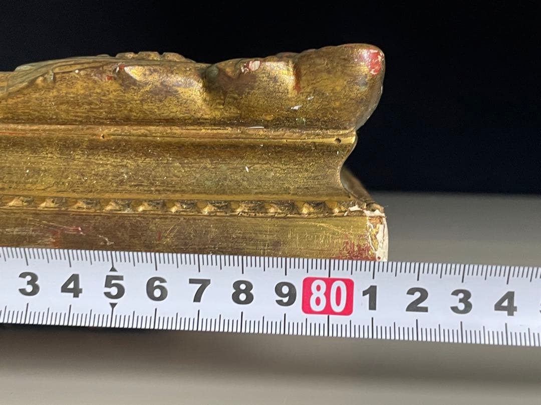 洋画家山田栄二油彩F20号花と都会額装重厚なマチエールの傑作