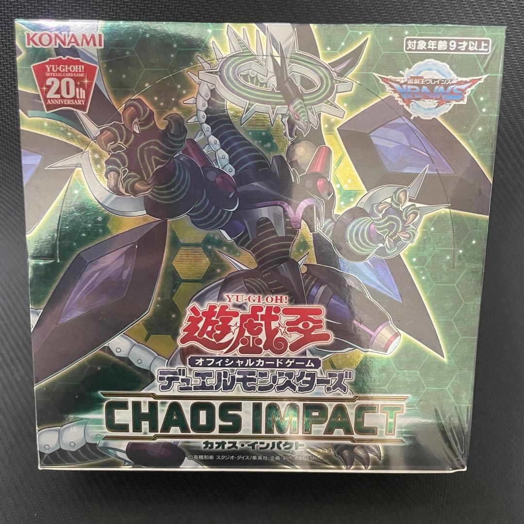 絶版BOX】遊戯王 カオスインパクト CHAOS IMPACT シュリンク付き