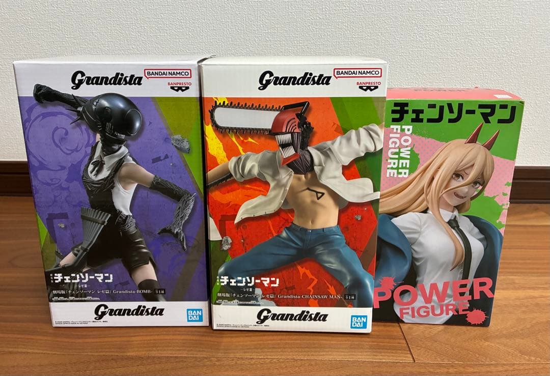 Grandista チェンソーマン レゼ パワー フィギュア 3体セット - メルカリ