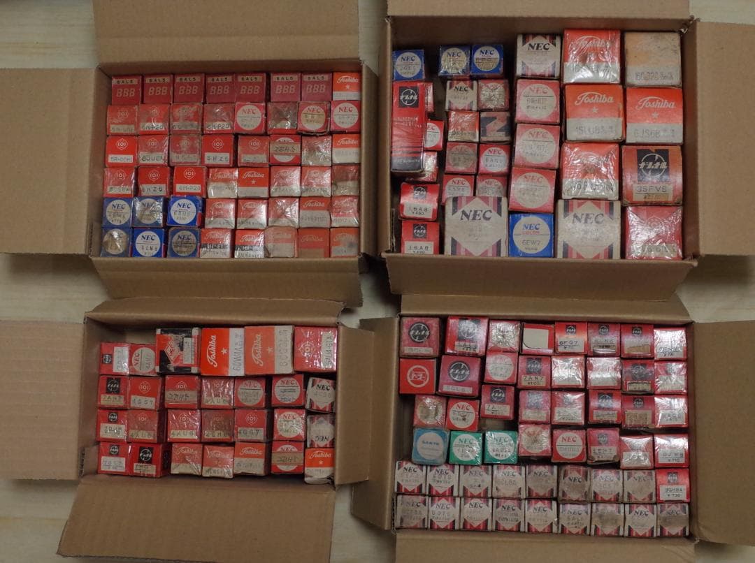 真空管セット(総数 約150個) TU-8450 / SUNVALLEY AUDIO(旧キット屋)[真空管アンプ,オーディオ