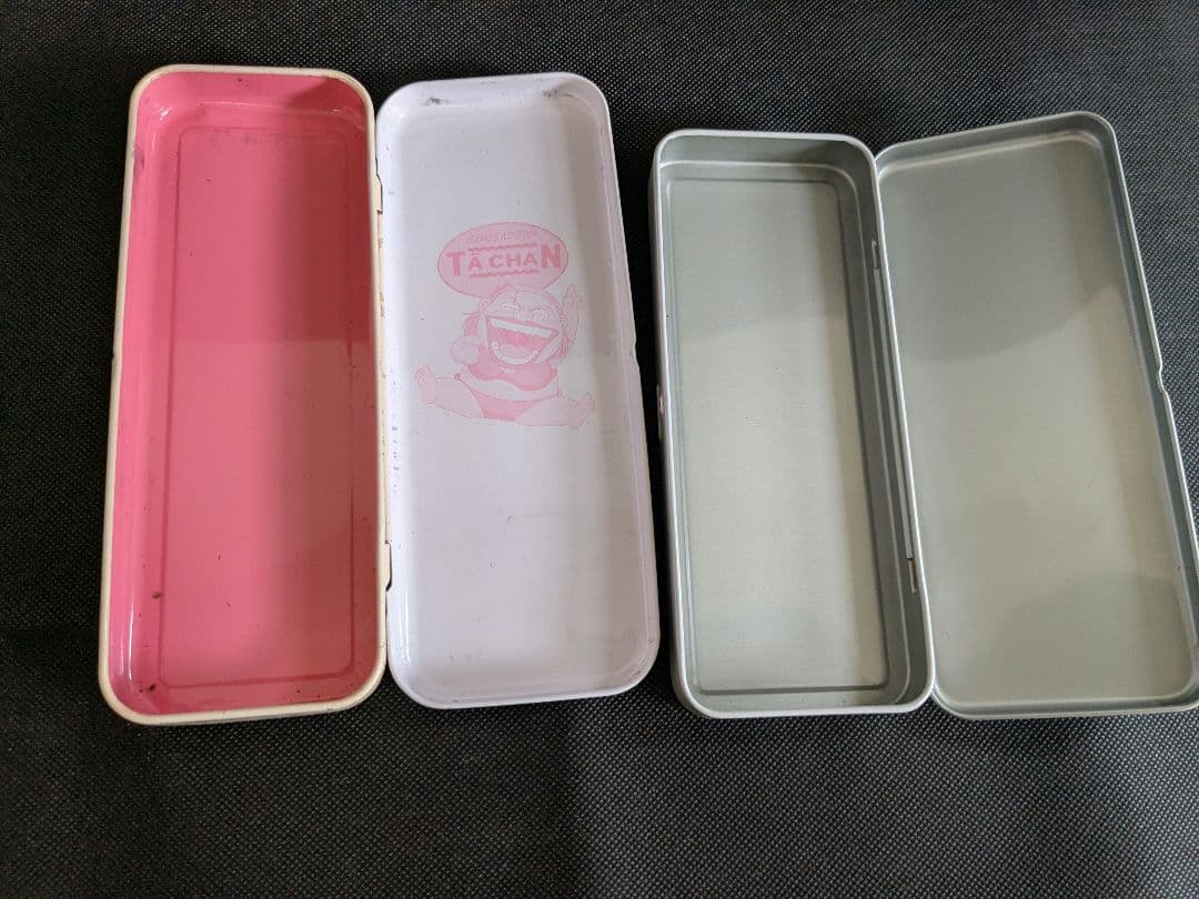 昭和レトロ 缶 ペンケース まとめ売り キャラクター 聖闘士星矢