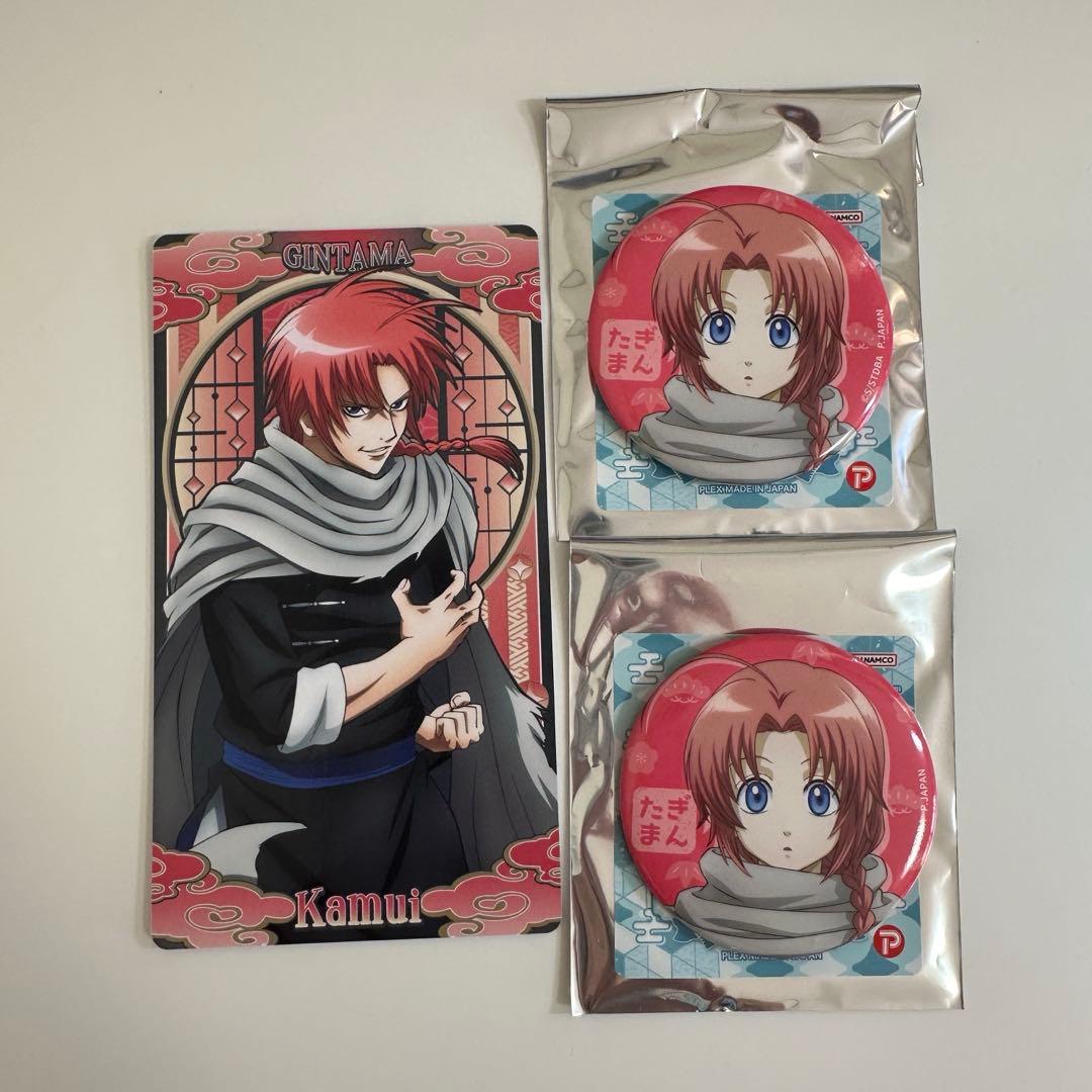 銀魂 レトロポップ 神威 缶バッジ ストラップ まとめ売り 銀魂_描き