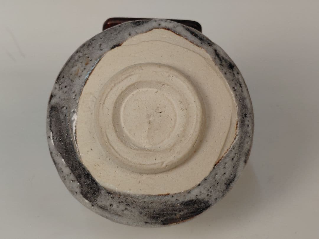 鼠志野抹茶碗 山口茂 志野焼 作家もの - メルカリ