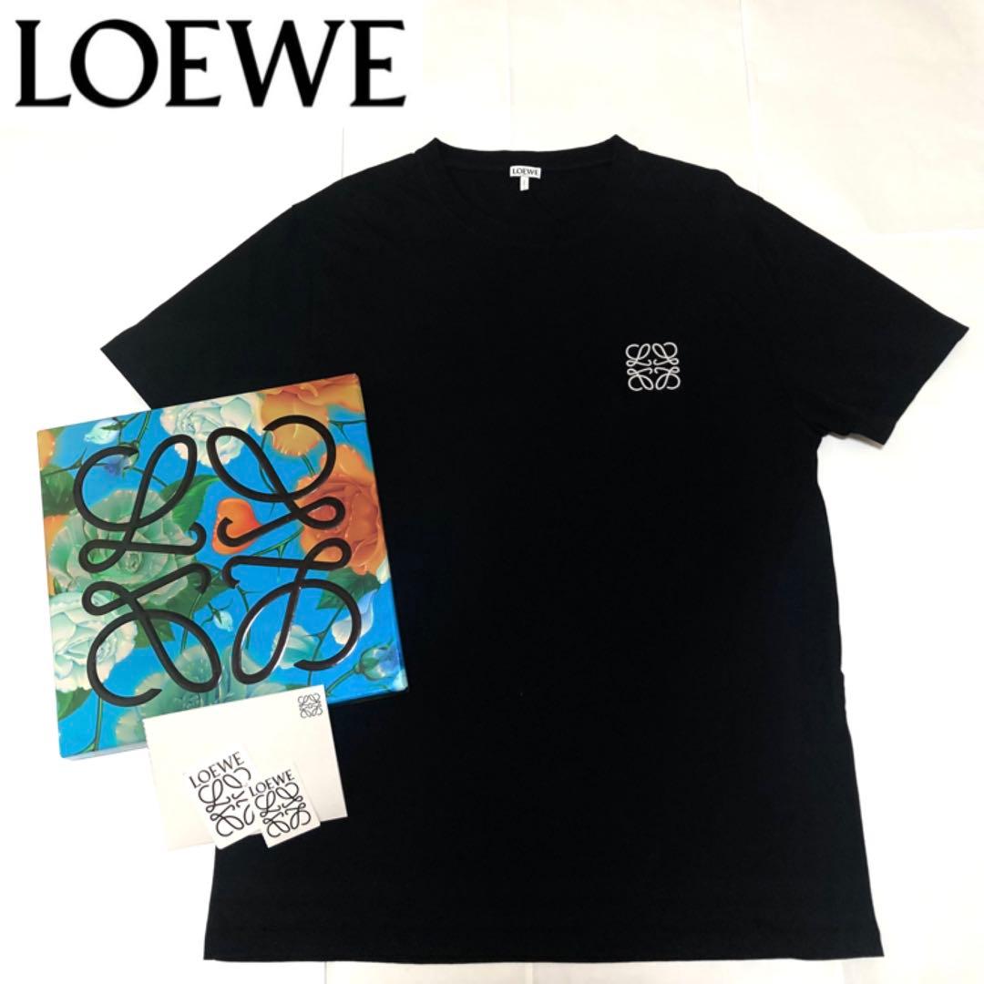 美品】LOEWE アナグラム Tシャツ 刺繍ロゴ