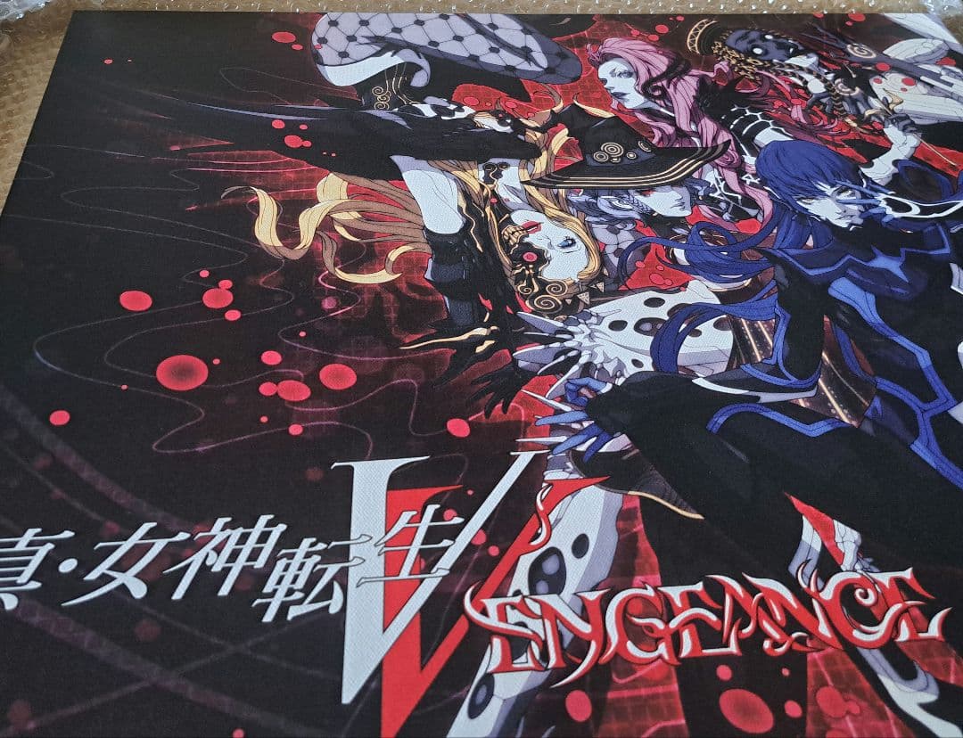 真女神転生VV DRAW！DRAW！キャンバスボード＆缶バッジセット