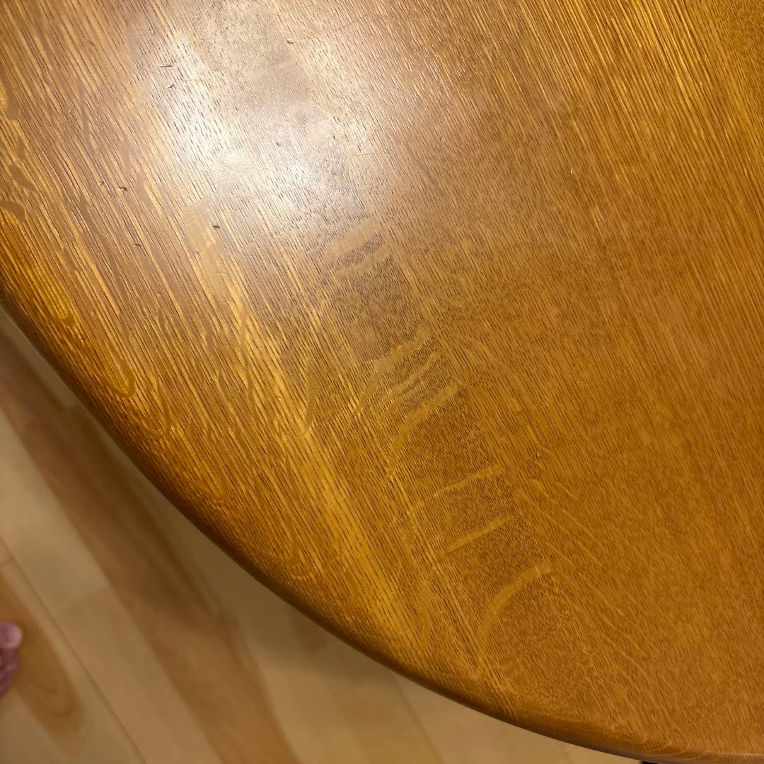 飛騨産業　飛騨家具　豆型　テーブル　ナチュラル　HIDA かわいい　北欧