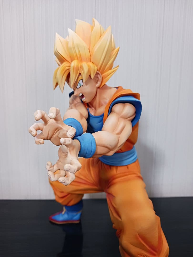 た*し様 グランディスタ 孫悟空 リペイント フィギュア かめはめ波 エフェクト