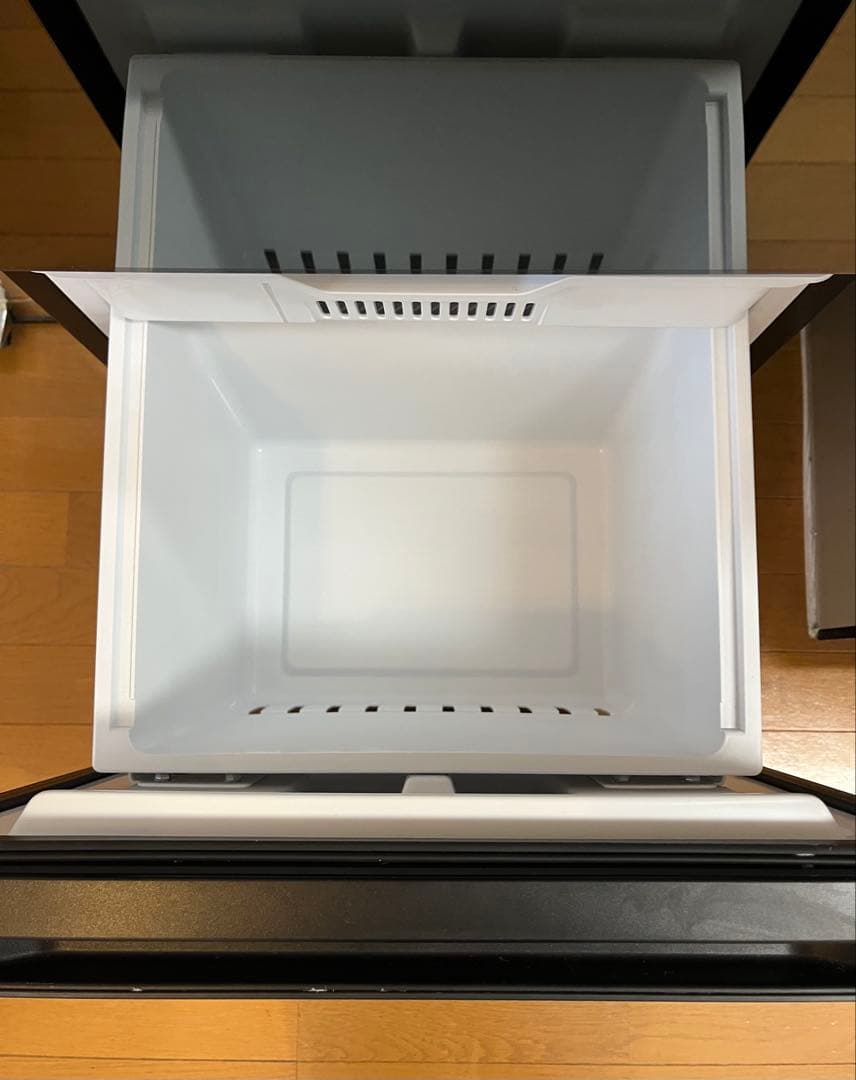 Hisense 冷蔵庫 ブラック 上下二段式