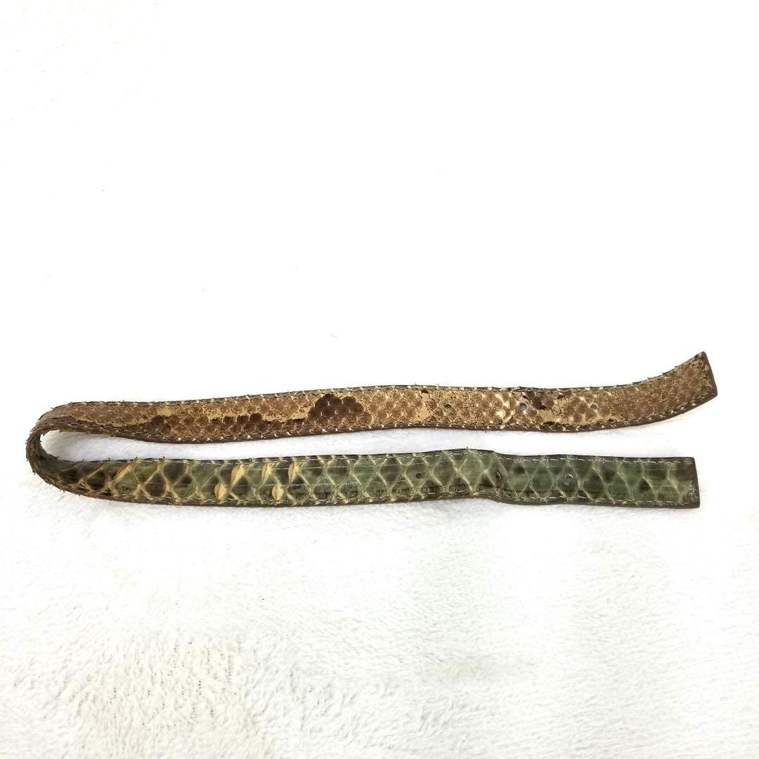 FENDI マンマバケット デニム×パイソン ショルダーバッグ　ミリタリグリーン