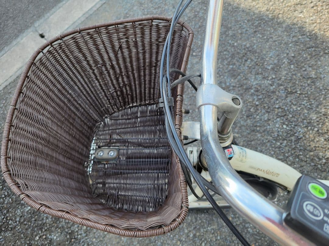 ヤマハ・YAMAHA　PAS電動アシスト自転車 （白）神奈川県寒川町　引取のみ