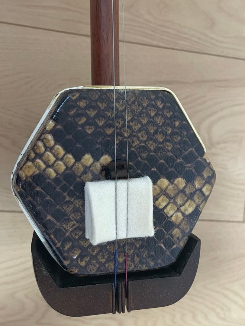 二胡 、ケース、その他付属品付