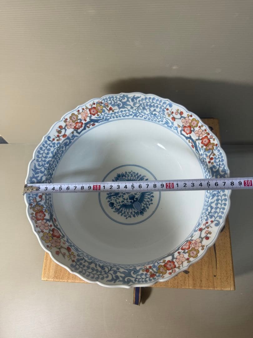 2487 福右衛門作 古伊万里 献上手染錦 深鉢 - メルカリ