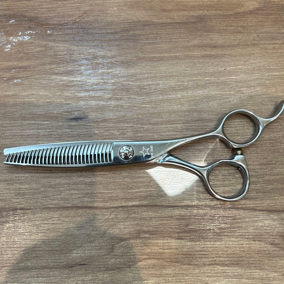 切れ味抜群プロ用セニングシザー理美容師スキバサミ＆トリマー