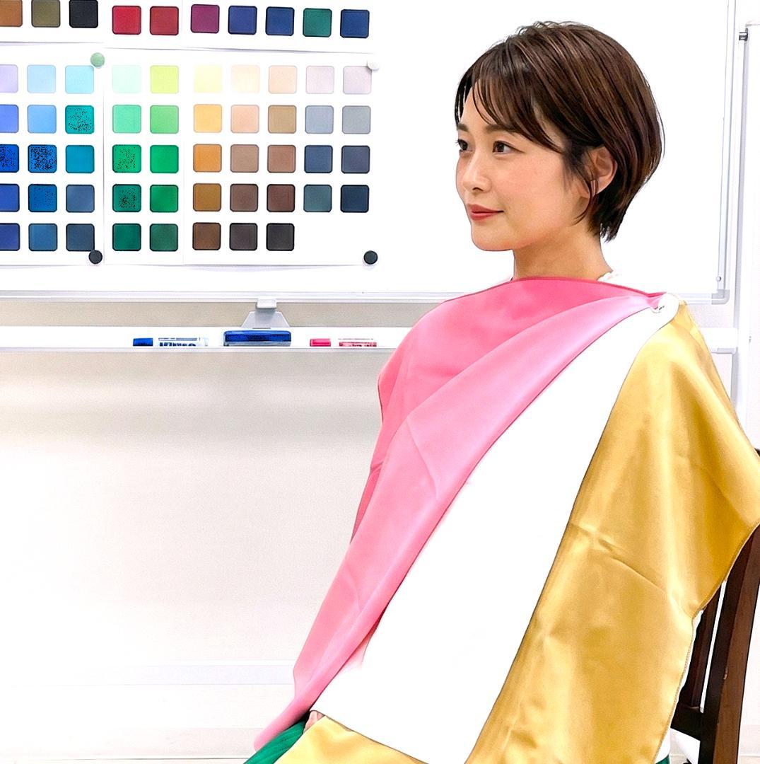 パーソナルカラー・カラードレープ新品、金銀付全66色セット 高級綿