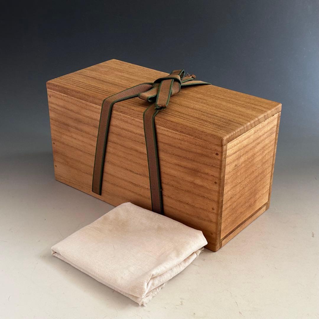 茶道具鵬雲斎宗匠書付花押有竹一重切花入銘笛聲黒田正玄共箱裏千家