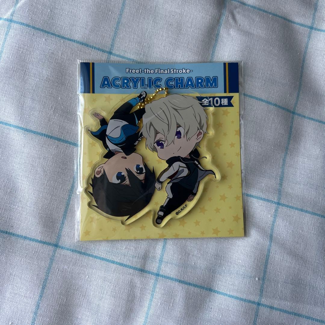 Free クリアファイル アクスタ アートプレート バースデー 七瀬遙