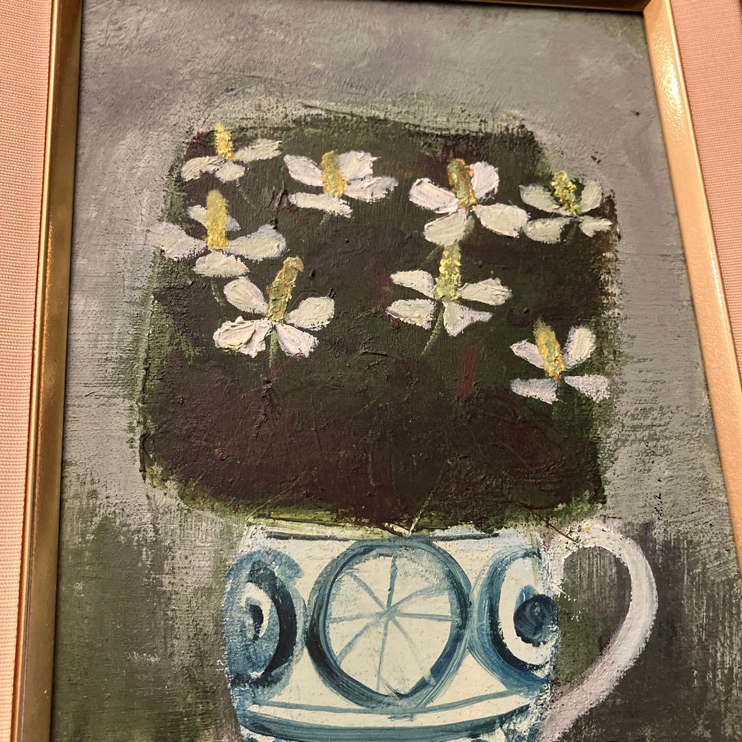 フランス美術界が認めた画家 沼尾雅代さんの『ドクダミの花』原画